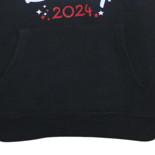 Primark Disney Women’s Black Hooded Pullover Sweatshirt Size L 2024 Minnie Design