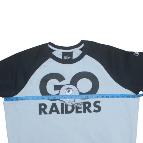 Nike NFL Men’s Grey XL Pullover Sweatshirt with Raiders Logo
