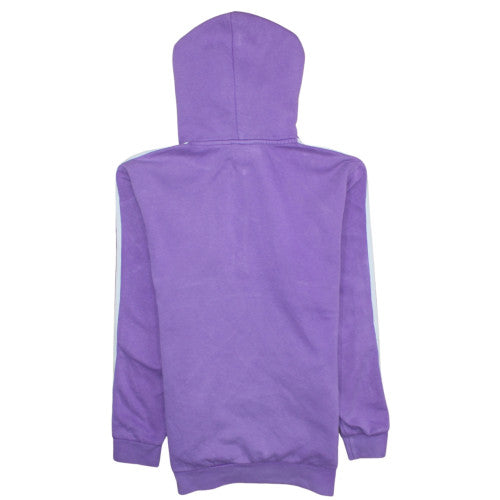 Adidas Women’s Purple 1/2 Zip Hoodie Medium Hooded Sweatshirt