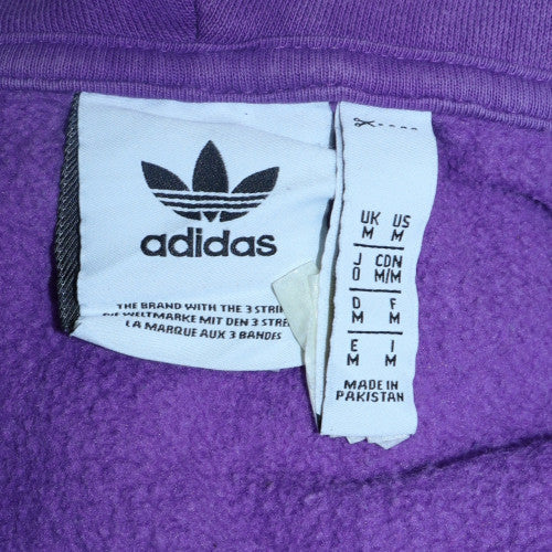 Adidas Women’s Purple 1/2 Zip Hoodie Medium Hooded Sweatshirt