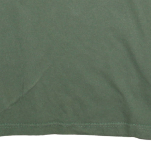 Ellesse Womens Green Size 6 Logo Crew Neck T-Shirt