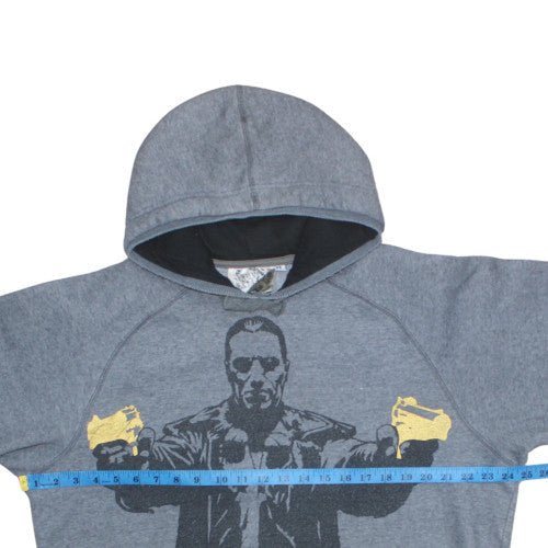 New Era Extreme Men's Grey XL Pullover Hoodie Punisher Graphic