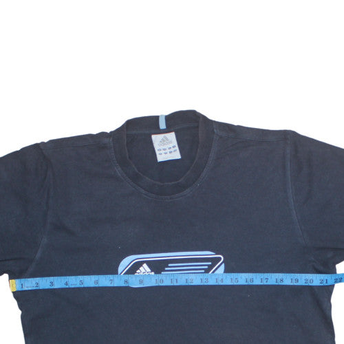 Adidas Men’s Black L Basic Jersey T-Shirt Crew Neck Short Sleeve