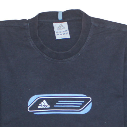 Adidas Men’s Black L Basic Jersey T-Shirt Crew Neck Short Sleeve