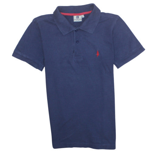 Clothing Keep Men's Navy Blue Polo T-Shirt Small Cotton Classic Fit