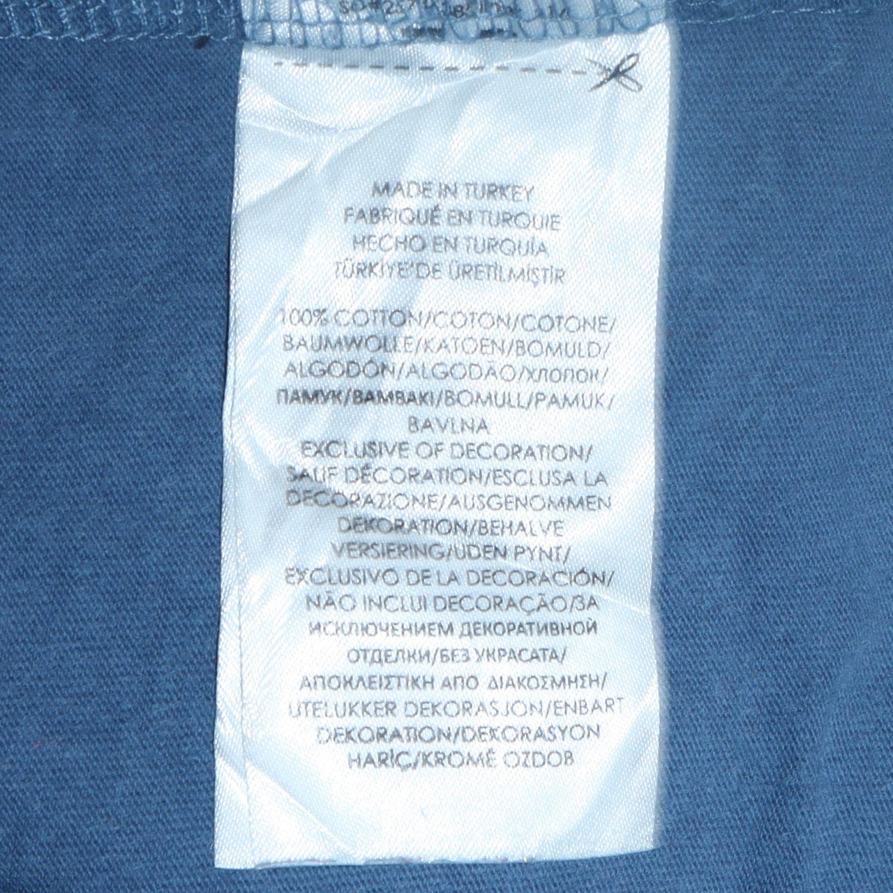 Polo Ralph Lauren Men's Blue Slim Fit Cotton Crew Neck T-Shirt Size M