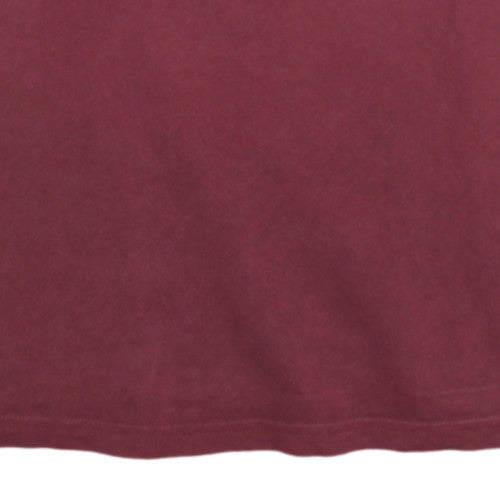 Champion Men's Burgundy Crew Neck Short Sleeve Cotton T-Shirt XL