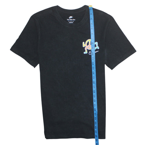 Nike Men's Black Peace Love Graphic Short Sleeve T-Shirt Size S