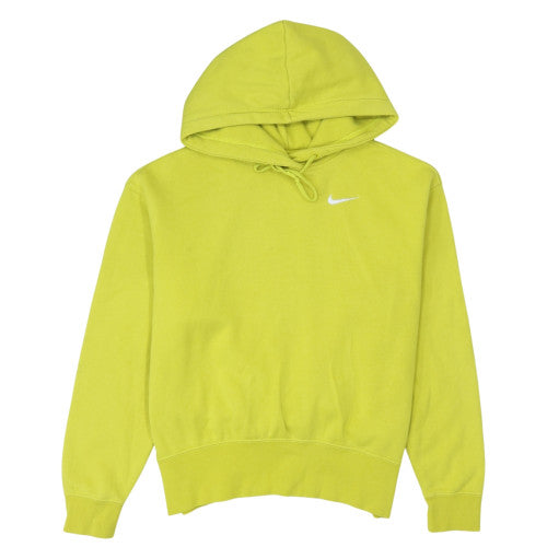 Nike Men's Yellow Pullover Hoodie XS Regular Fit Fleece