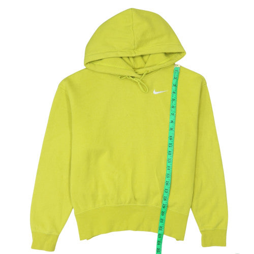 Nike Men's Yellow Pullover Hoodie XS Regular Fit Fleece