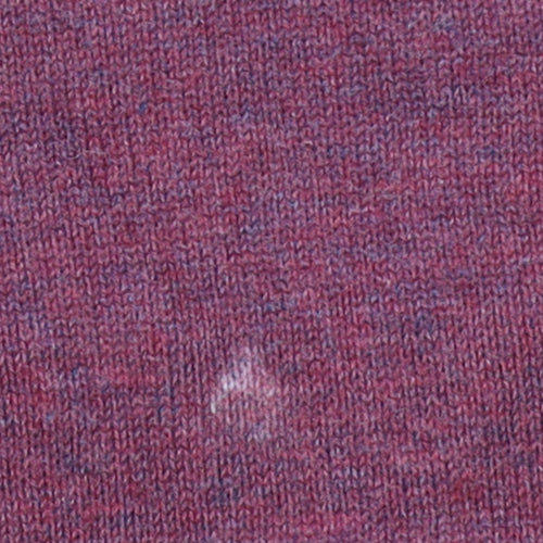 Climb High Dig Deep Ski Steep Men’s Red Wool Cotton Crew Neck Jumper L