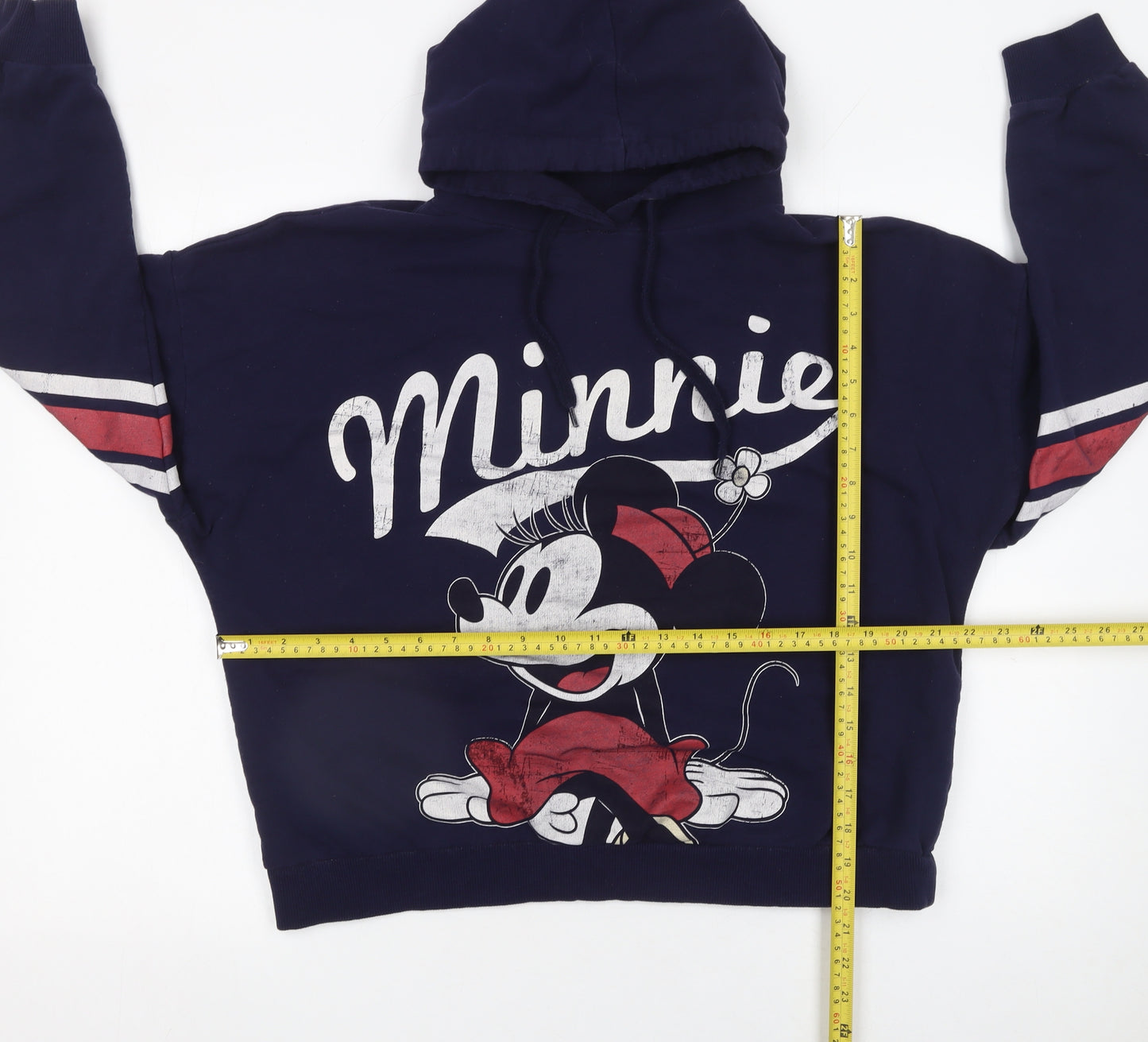 Atmosphere Women Navy Blue Minnie Mouse Hoodie Size 18 Cotton