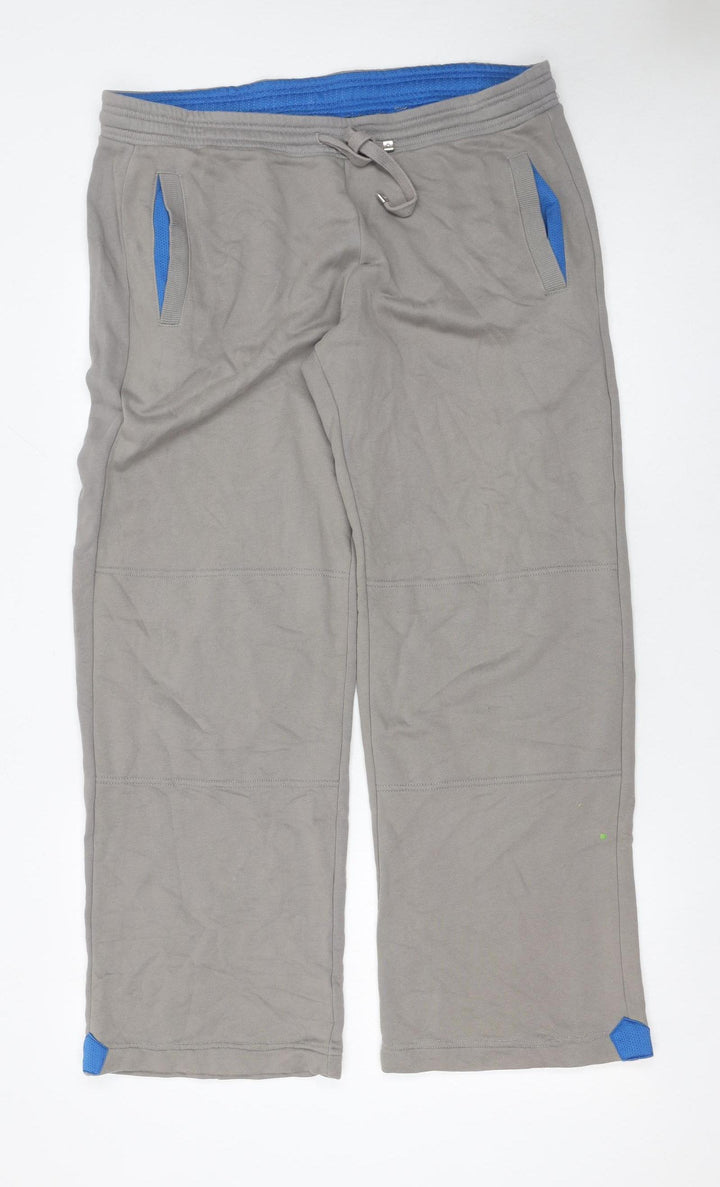 Hugo Boss Men's Grey XL Sweatpants Jersey Cotton Trousers