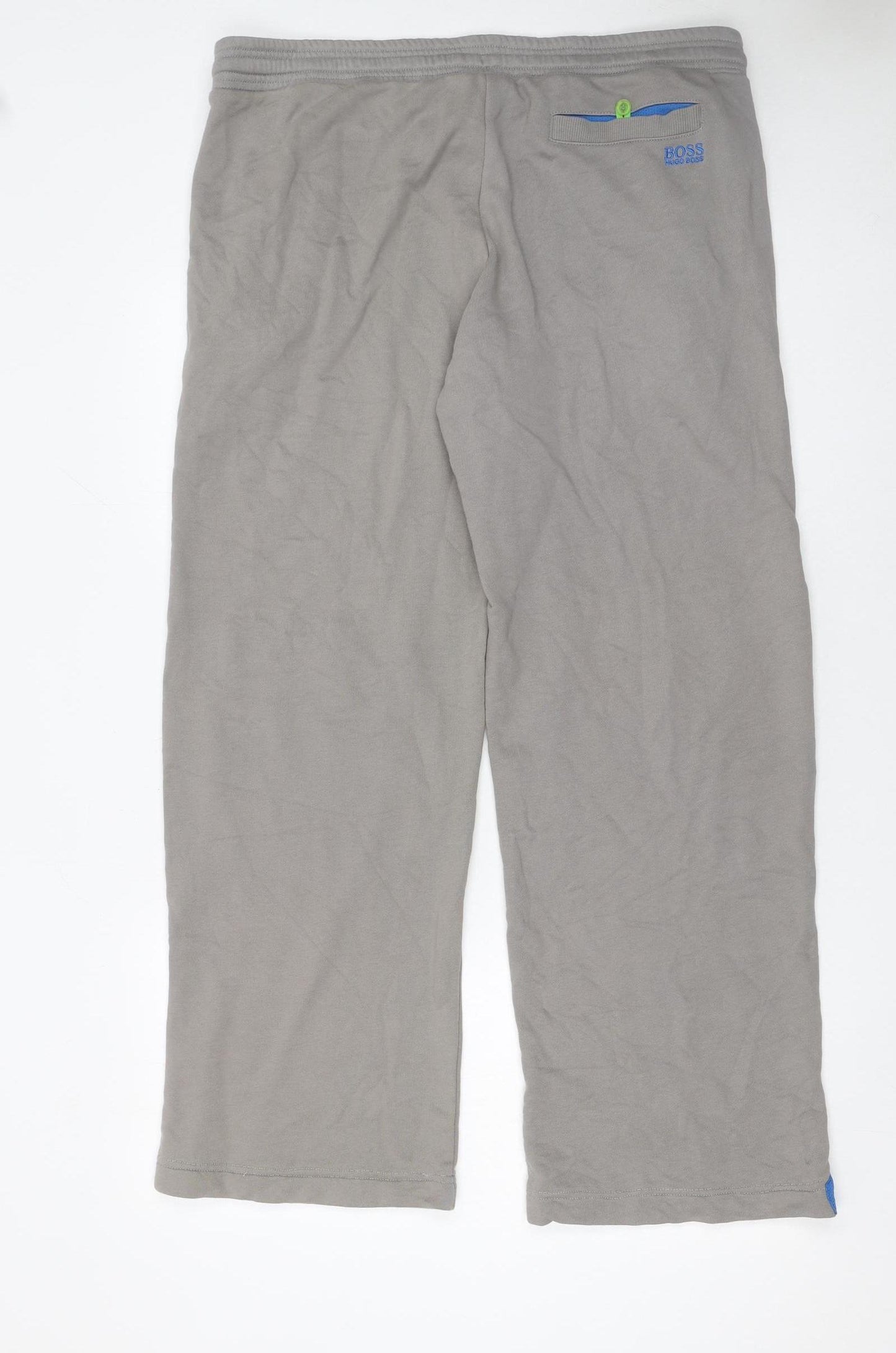 Hugo Boss Men's Grey XL Sweatpants Jersey Cotton Trousers