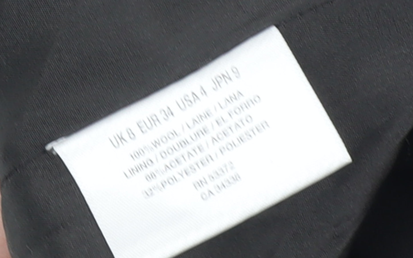 Nicola Farhi Womens Grey Wool Wrap Knee Length Skirt UK 8