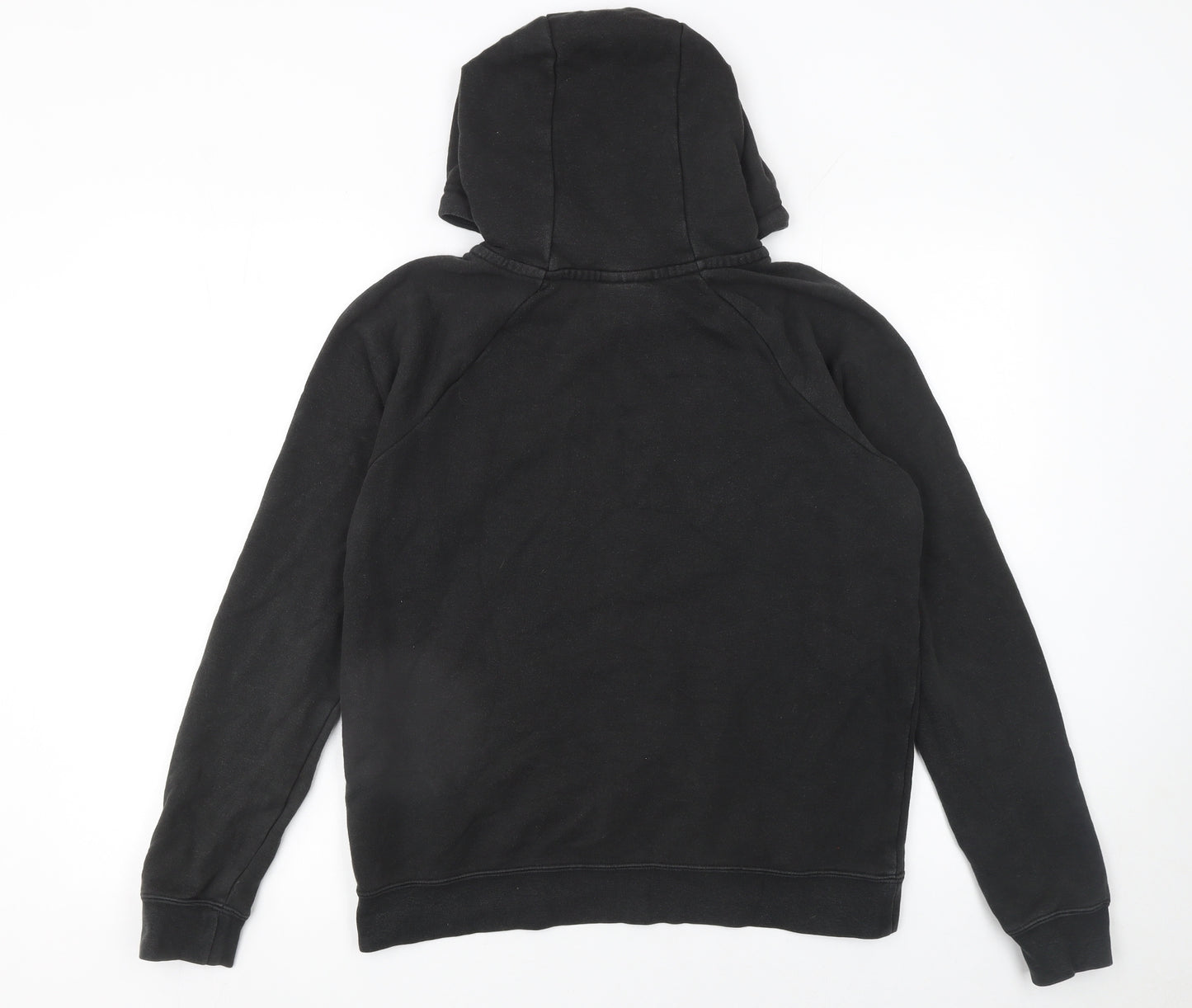 Nike Women Black Small Pullover Hoodie Sweatshirt Fleece Logo
