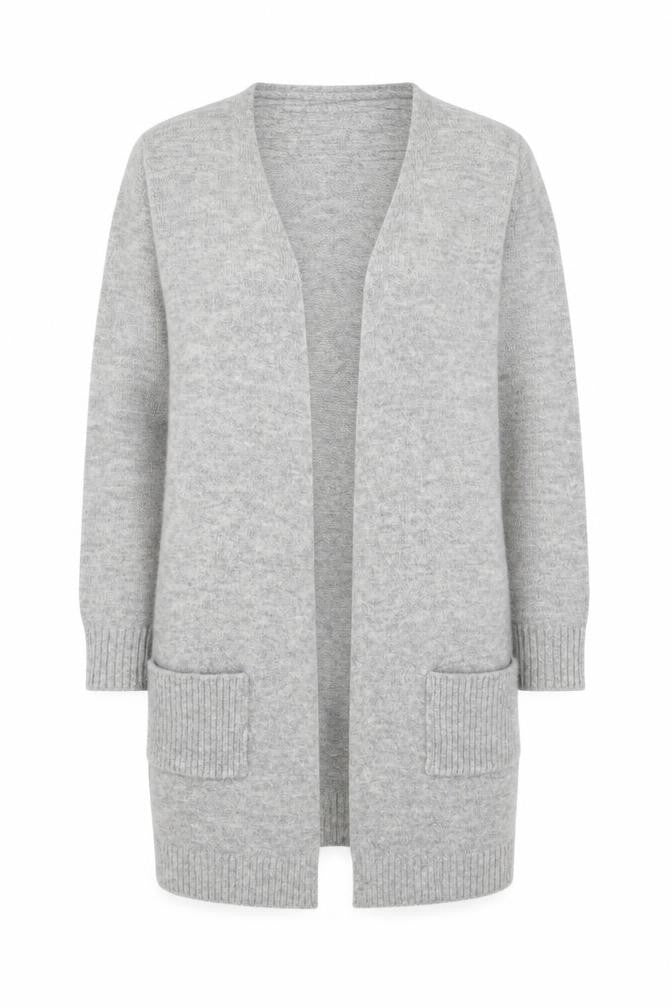 Marks and Spencer Women’s Grey Longline Knit Cardigan Size 8