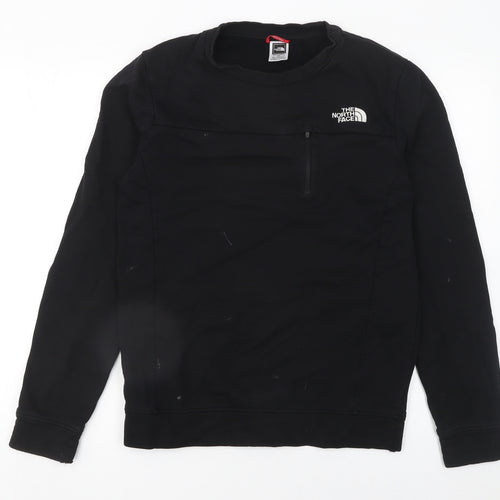 The North Face Men’s Black Cotton Pullover Sweatshirt S