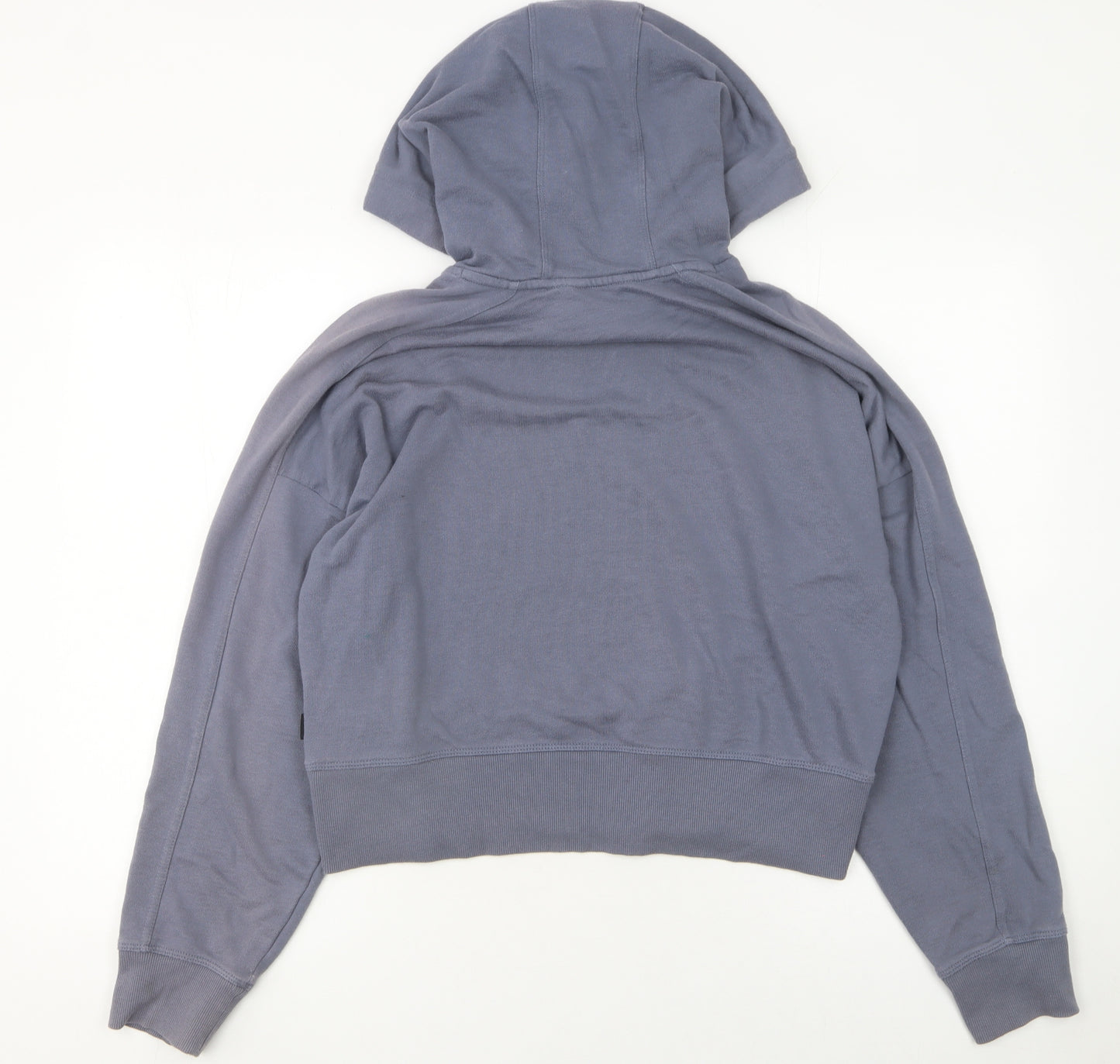 DKNY Sport Women's Blue Pullover Hoodie Size L Cotton Blend
