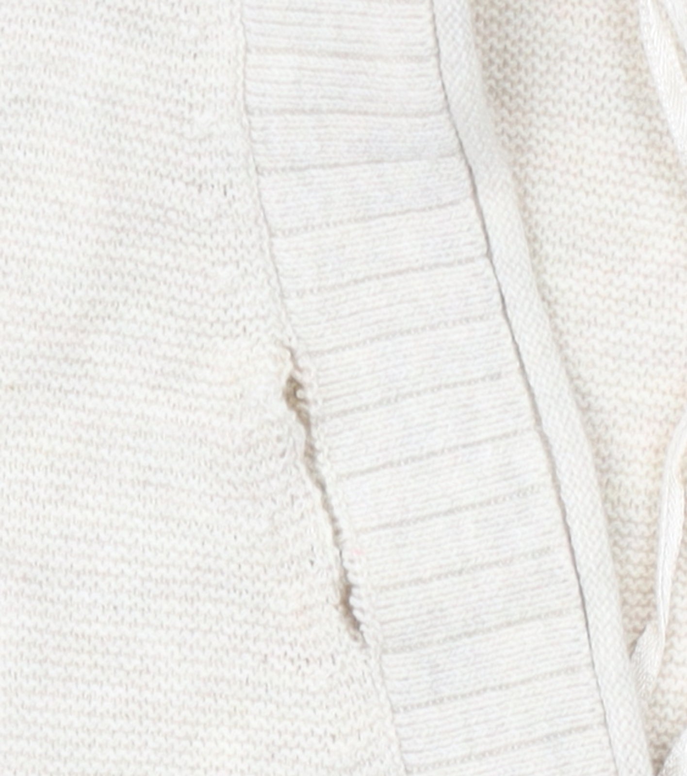 FatFace Women’s Beige Cotton V-Neck Button Cardigan Size 14