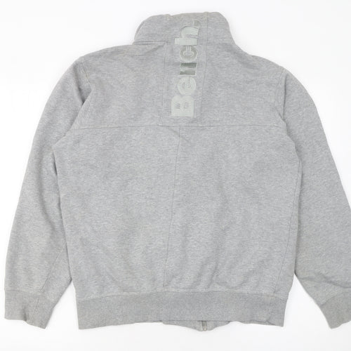 Bench Men’s Grey Full Zip Sweatshirt Jacket Size M