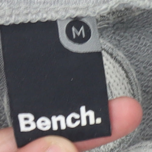 Bench Men’s Grey Full Zip Sweatshirt Jacket Size M