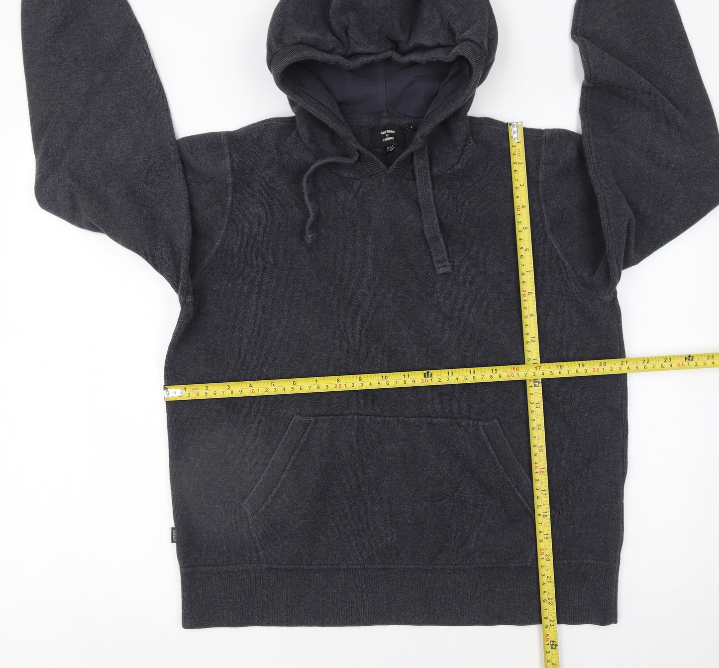 Superdry Womens Grey Size 14 Hooded Basic Activewear Jacket