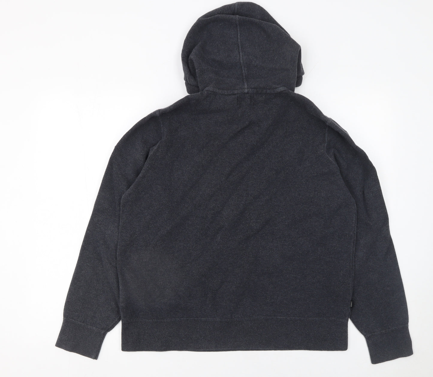 Superdry Womens Grey Size 14 Hooded Basic Activewear Jacket