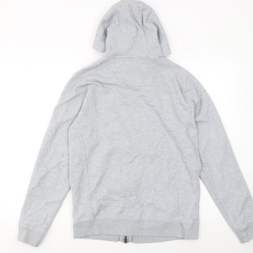 U.S. Polo Assn. Men's Grey Full Zip Hoodie Size S