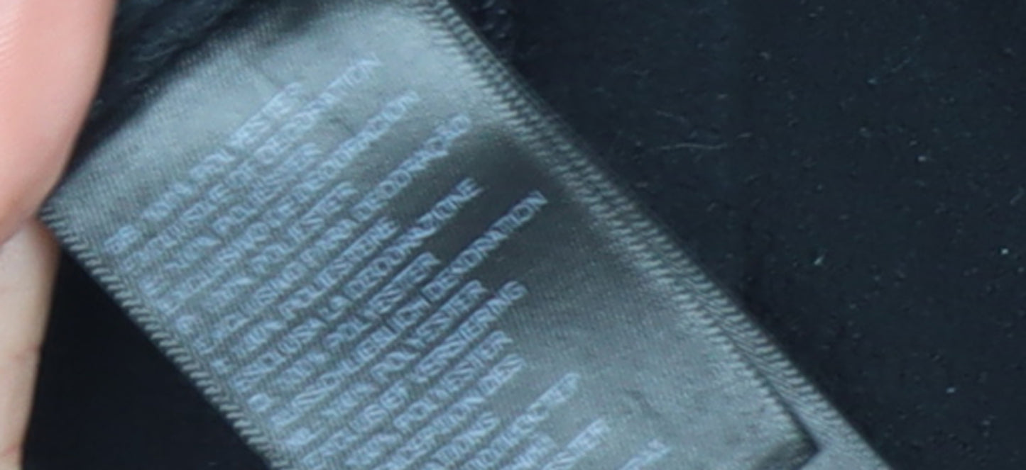 The North Face Men’s Black Fleece 1/4 Zip Pullover Sweatshirt Size L