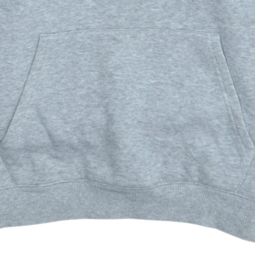 Calvin Klein Jeans Mens Grey Pullover Hoodie Size 14 Classic Fit