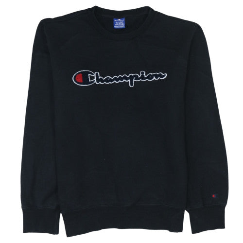 Champion Men's Black XL Crew Neck Pullover Sweatshirt