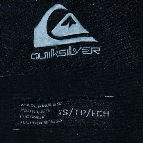 Quiksilver Men's Black XS Hooded Lined Polyester Casual Jacket