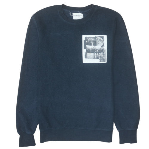 Cedarwood State Mens Black Punks Graphic Crew Neck Sweatshirt M