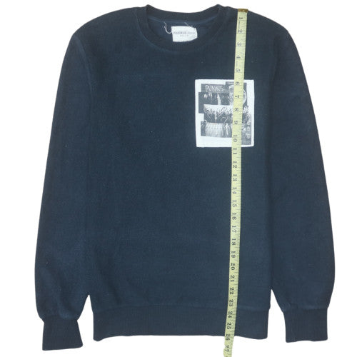 Cedarwood State Mens Black Punks Graphic Crew Neck Sweatshirt M