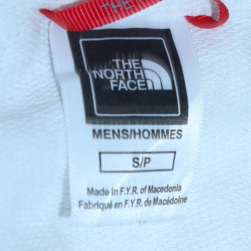The North Face Men's White Pullover Hoodie Size S Logo Cotton