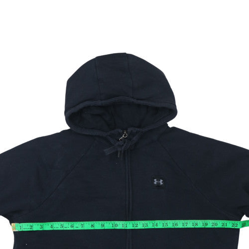 Under Armour Men's Black Full Zip Hoodie Size L Classic Fit