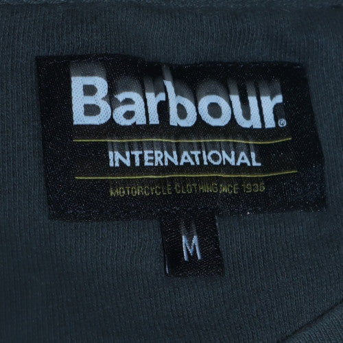 Barbour Mens Grey Logo Crew Neck Sweatshirt M