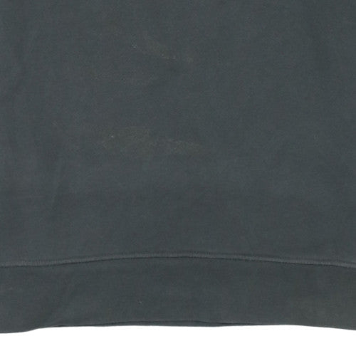 Barbour Mens Grey Logo Crew Neck Sweatshirt M