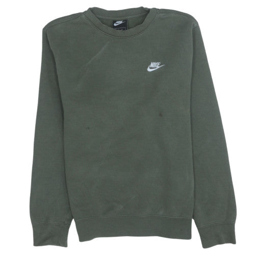 Nike Men's Green XS Crew Neck Pullover Sweatshirt