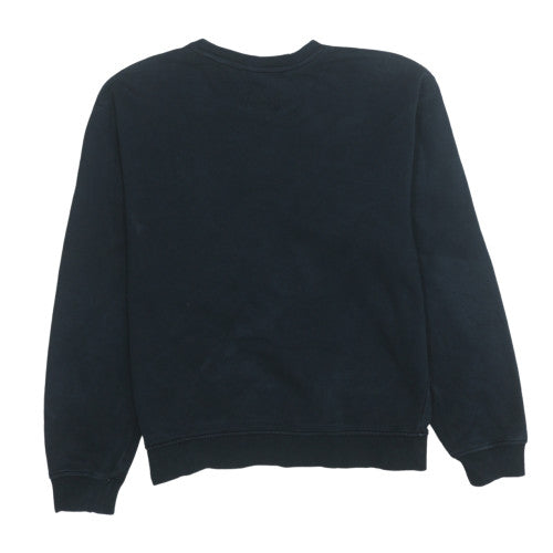 Jordan Men's Black Crew Neck Sweatshirt Size S Cotton Blend