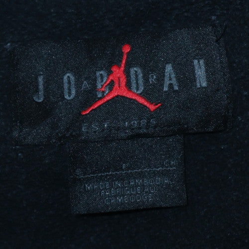 Jordan Men's Black Crew Neck Sweatshirt Size S Cotton Blend