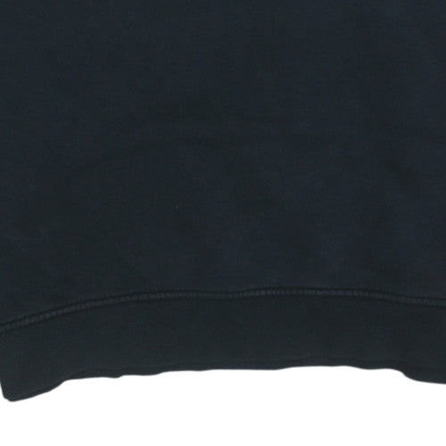 Jordan Men's Black Crew Neck Sweatshirt Size S Cotton Blend