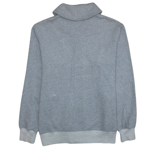 Fred Perry Men's Grey XL Cardigan Sweatshirt Button Up Cotton Blend