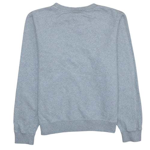 Champion Men's Grey Large Pullover Sweatshirt with Logo