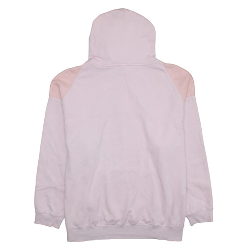 Nike Womens Pink Pullover Hoodie XL Cotton Blend Air Logo Sweatshirt