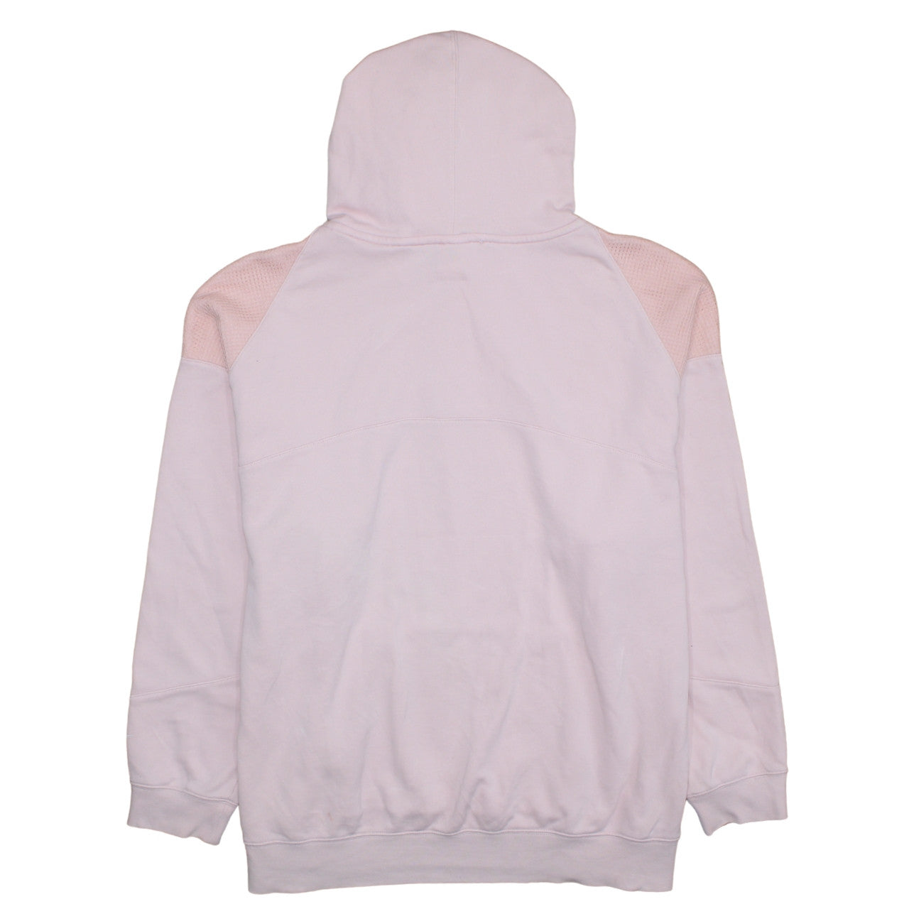 Nike Womens Pink Pullover Hoodie XL Cotton Blend Air Logo Sweatshirt