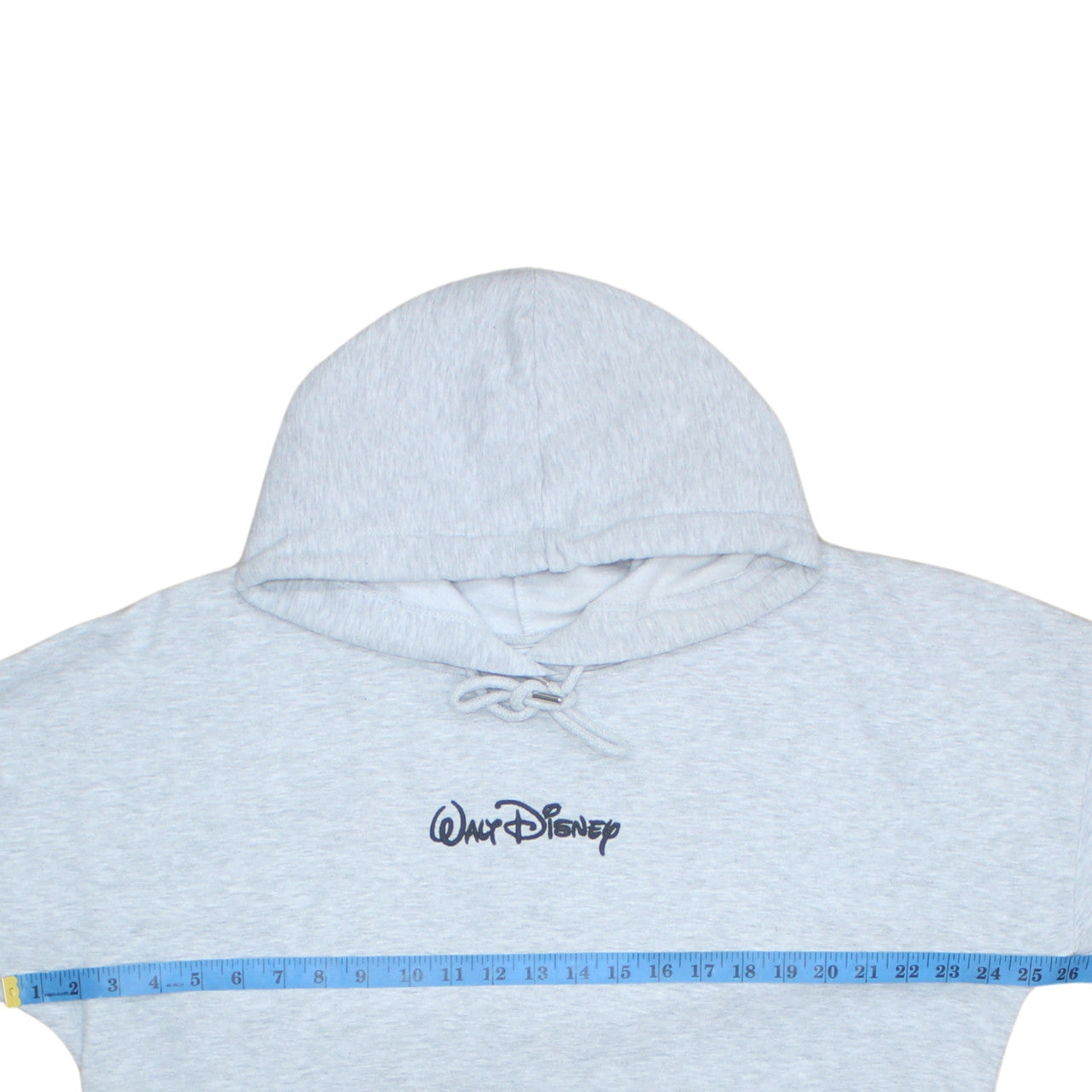 Disney Mickey & Friends Grey Hoodie Women M 12-14 Pullover Sweatshirt