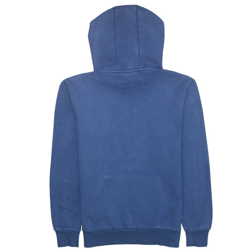 Ellesse Men's Blue Pullover Hoodie M Embroidered Logo Sports Style