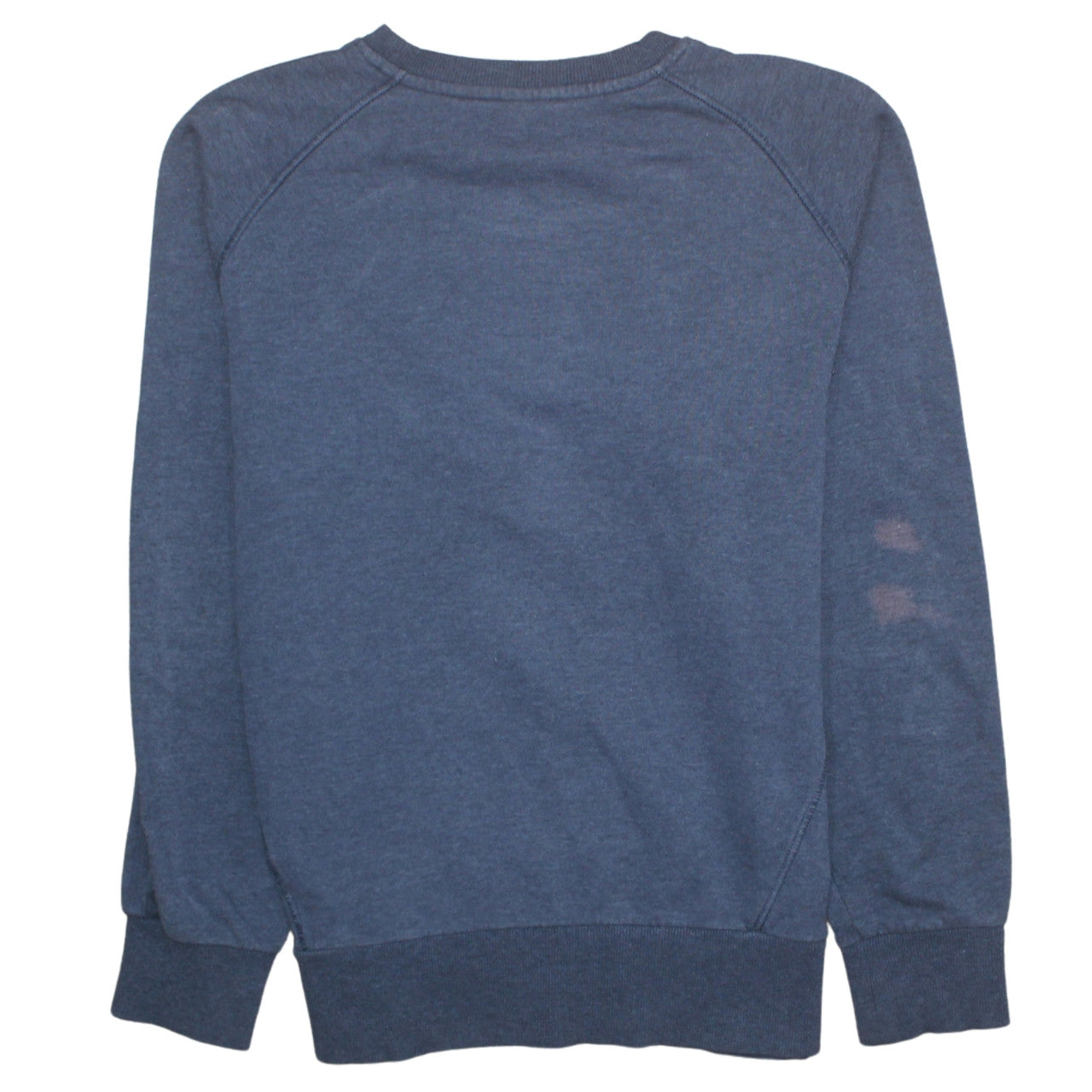 Adidas Men's Blue Crew Neck Fleece Pullover Sweatshirt Size M